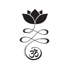 unalome, life path symbol, svg