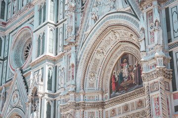 Obraz premium Cathedral Santa Maria del Fiore, Florence, Italy - 09.07.2021