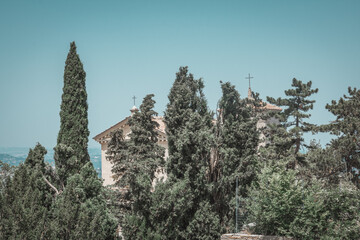 Rooftops and scenic landscape views from San Marino, San Marino - 12.07.2021