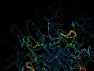 Imaginatory fractal abstract background Image