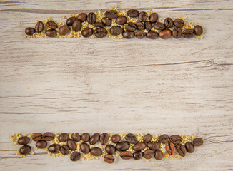 Where to write the menu in the coffee shop