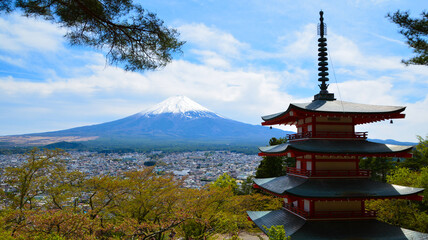 pagoda in the mountains