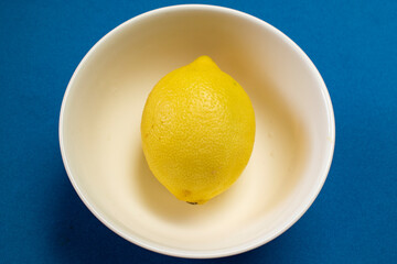 lemons on a plate