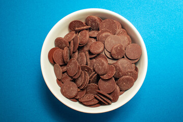 bowl of chocolate