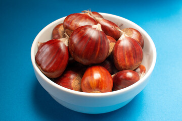 chestnuts in a bowl