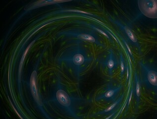 Imaginatory fractal abstract background Image