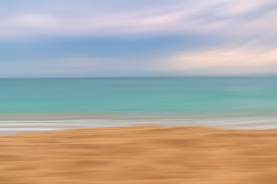 Abstract blur background of seascape