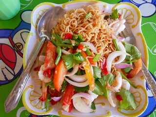 Yum, local food of Thailand