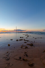 Beautiful sunrise view at Mona Vale Beach, Sydney, Australia.