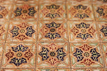 Colorful tile background