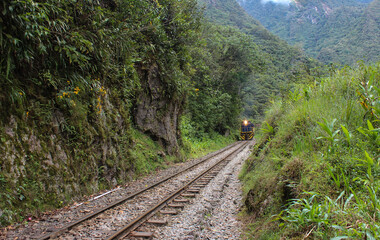 Fototapeta premium Trem com destino a Machu Picchu