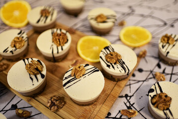 Delicious homemade chocolate caramel slices.