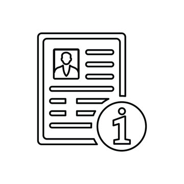 recommend clip art: Copy, page, sheet outline icon. Line art sketch.