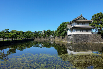 Imperial Palace Garden in Tokyo, Japan