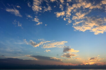 set of pictures of the beauty of nature in the morning