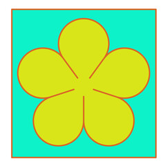 Background backdrop vector wallpaper illustration texture fabric pattern striped graphic lines flowers isolated design art style beautiful and colorful