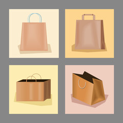 set of paper bag