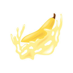 banana fresh splash