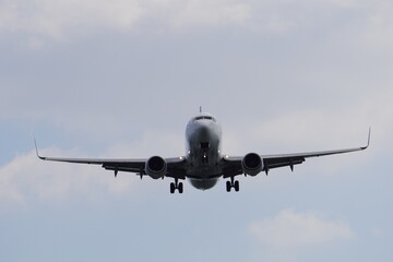 airplane in the sky