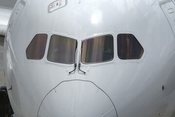 airplane in the airport