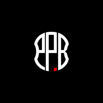 PPB letter logo creative design with vector graphic