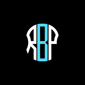 RBP letter logo creative design with vector graphic
