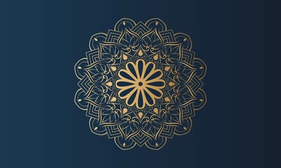 Stylish Ornamental Mandala Design Illustration