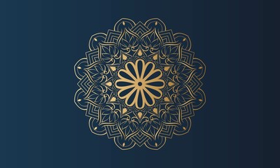 Stylish Ornamental Mandala Design Illustration