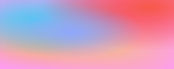 Abstract colorful blur banner background