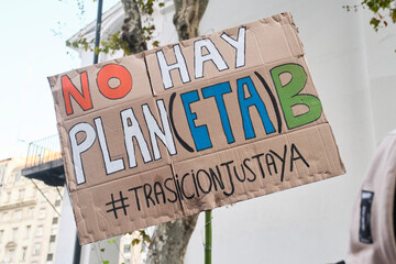 Earth Day demonstration in Buenos Aires, Argentina. There is no planet B.