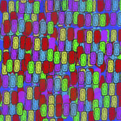 seamless pattern with tiles