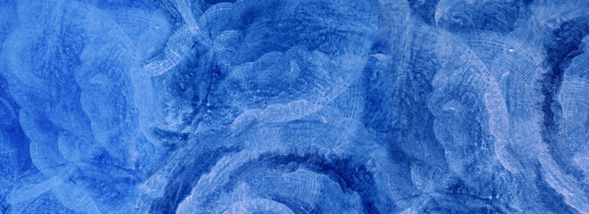 Hand draw painting abstract art panorama background colors texture design illustration.
