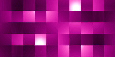 Abstract glowing crossing lines pink background. Bright neon colors pattern