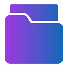 folder gradient icon