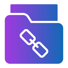 link gradient icon