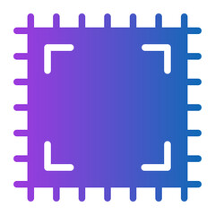processor gradient icon