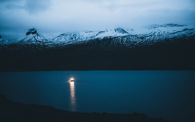 Bateau de pêche Islande