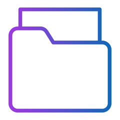 folder gradient icon