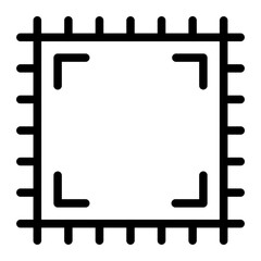 processor line icon