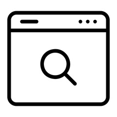 search line icon