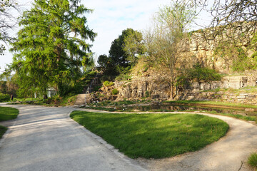 path in the park in Germany 