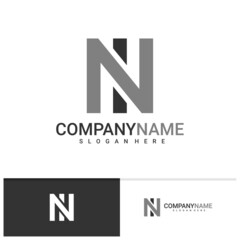Initial N I logo vector template, Creative N I logo design concepts