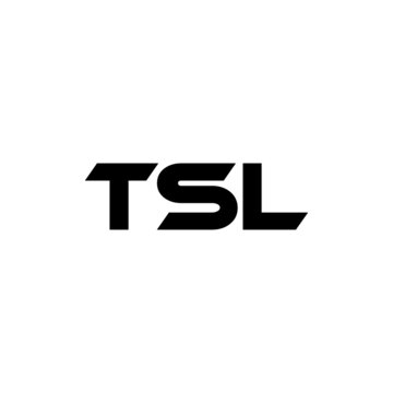 TSL letter logo design with white background in illustrator, vector logo modern alphabet font overlap style. calligraphy designs for logo, Poster, Invitation, etc.