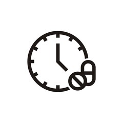 Time capsule icon isolated on white background