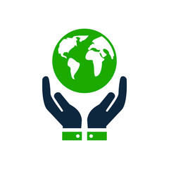 Save, world, country icon. Simple flat design concept.