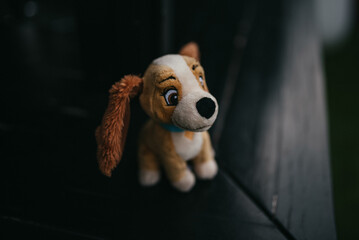 A image of a child's cuddle toy stock photo.