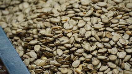 Roasted Pumpkin Seeds for sale in local market