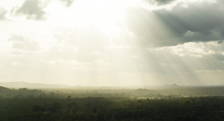 A view from Sigiriya rock, Sri Lanka