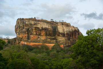 Fototapeta na wymiar Sigiriya rock fortress ruins, Sri Lanka