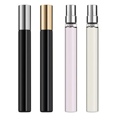 Obraz premium set of cosmetic brushes